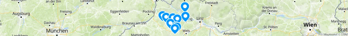 Map view for Pharmacies emergency services nearby Natternbach (Grieskirchen, Oberösterreich)